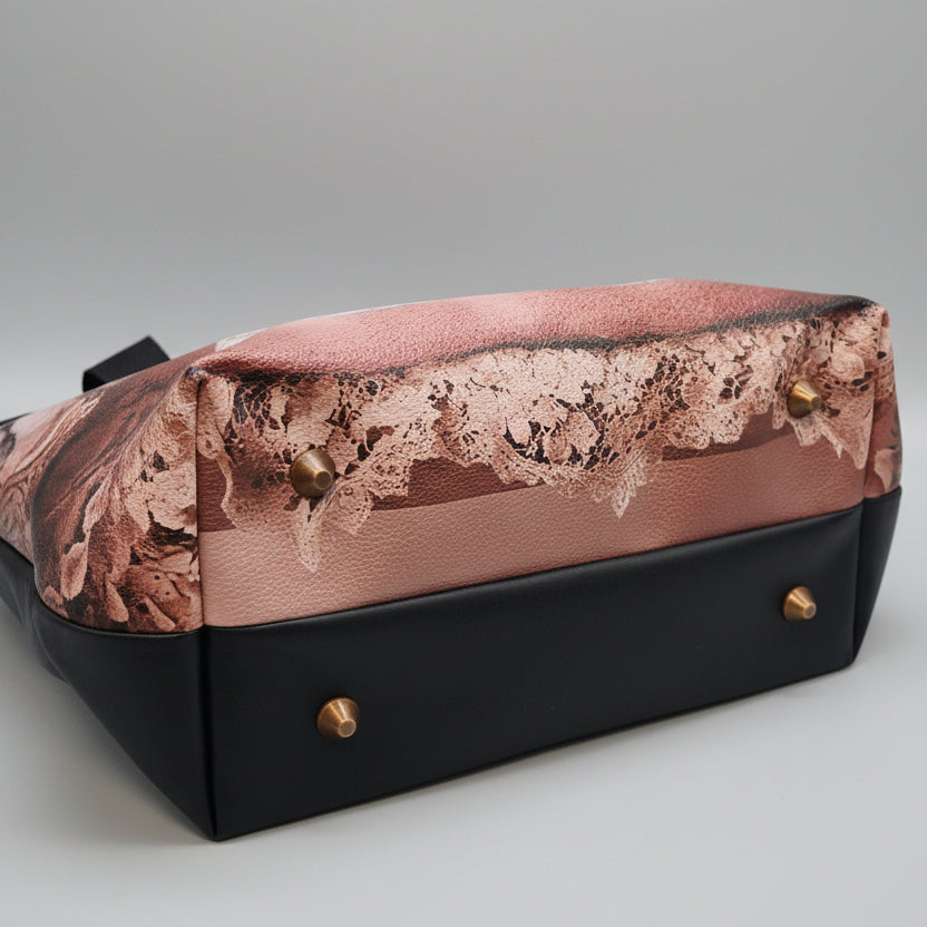 Grand sac Cabas en simili cuir