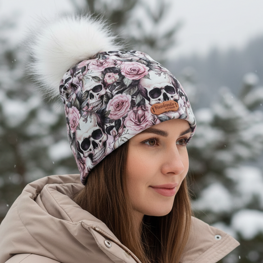 Tuque en tissu doublé micro-polar