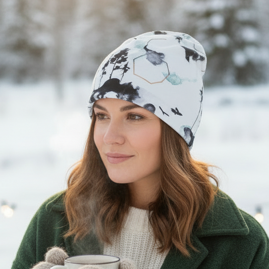 Tuque en tissu doublé micro-polar