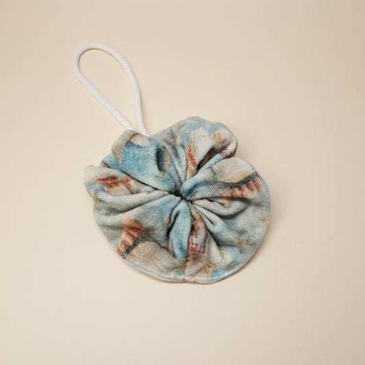 Fleur de douche ratine ( sable et coquillage)
