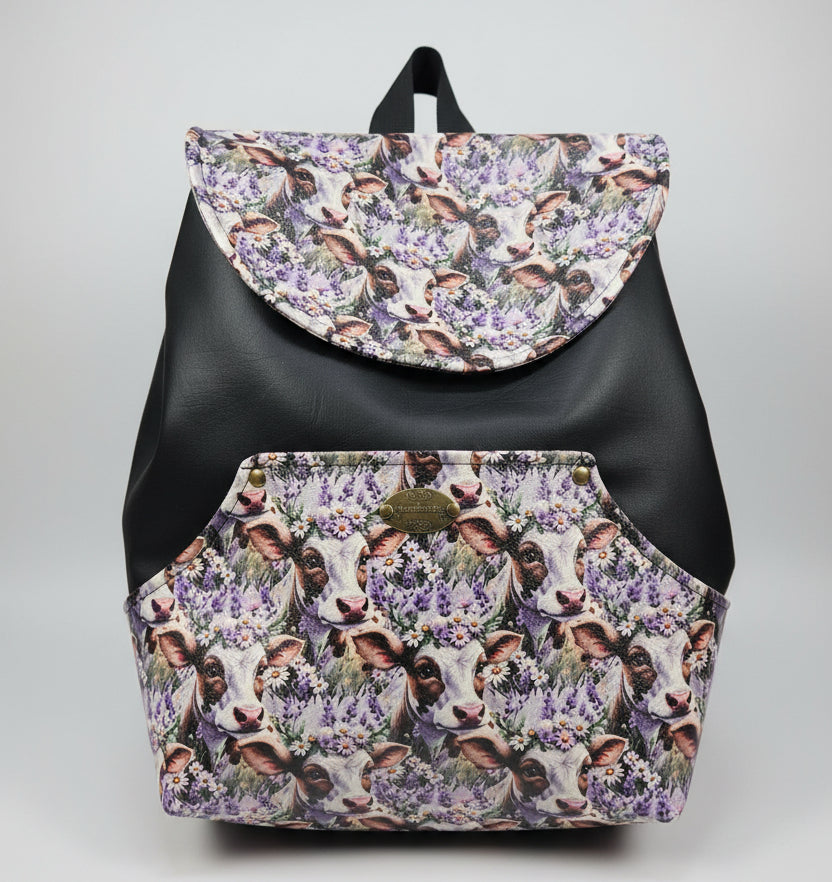 Sac à dos sacoche en simili cuir