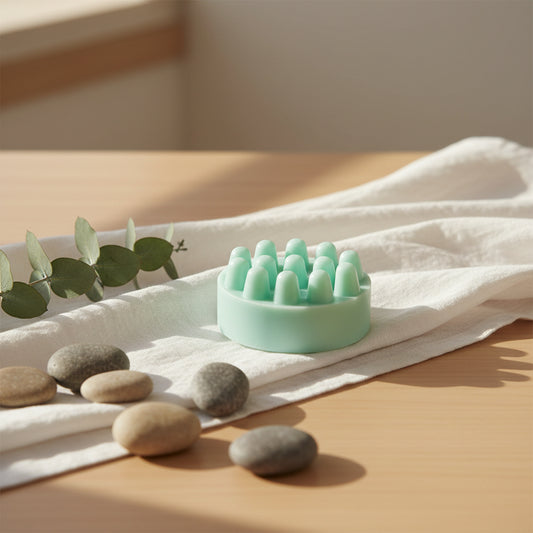Savon Exfoliant avec Éponge Intégrée