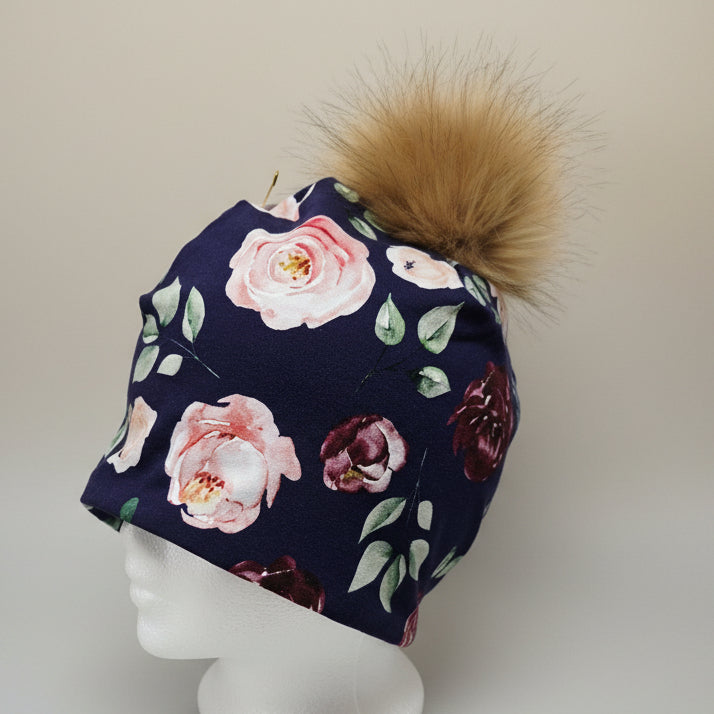 Tuque en tissu doublé micro-polar