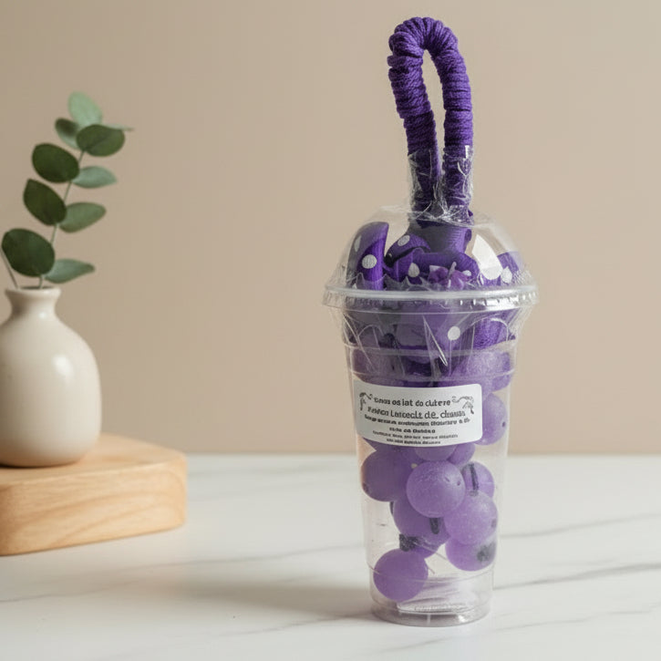 Savon en grappe artisanal - Forme grappe de raisin