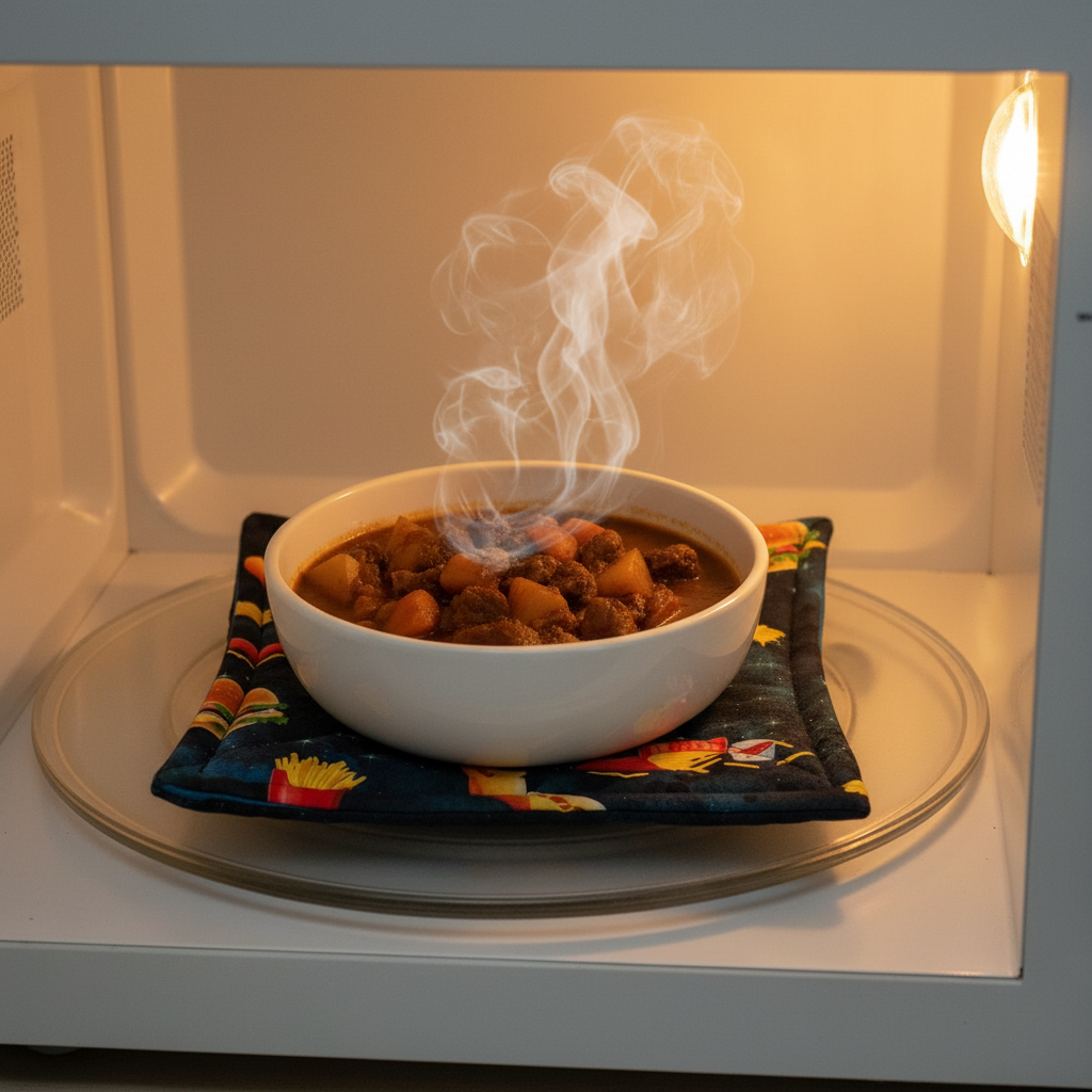 Sous-bols réversibles pour micro-ondes