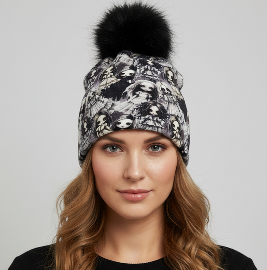 Tuque en tissu doublé micro-polar