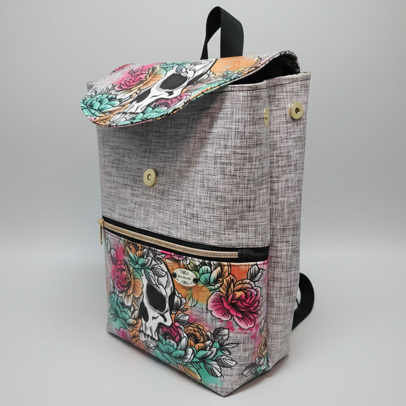 Sac à dos sacoche en simili cuir