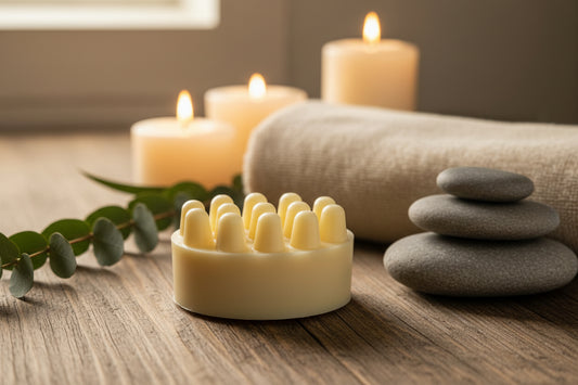 Savon Exfoliant avec Éponge Intégrée