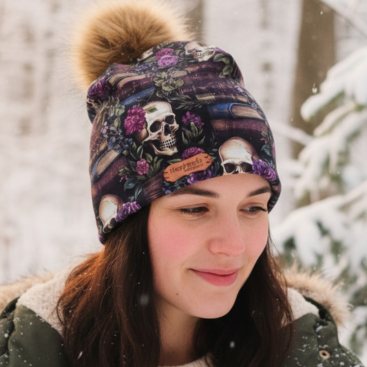 Tuque en tissu doublé micro-polar