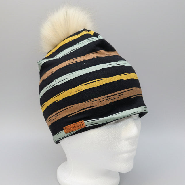 Tuque en tissu doublé micro-polar