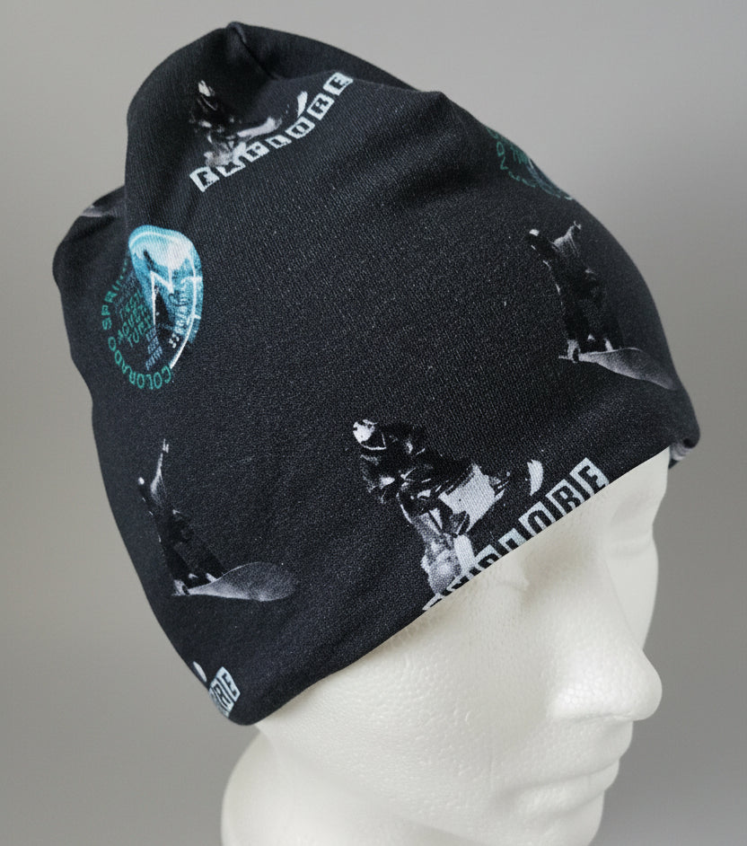 Tuque en tissu doublé micro-polar