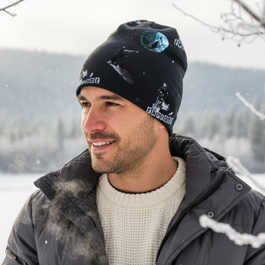 Tuque en tissu doublé micro-polar