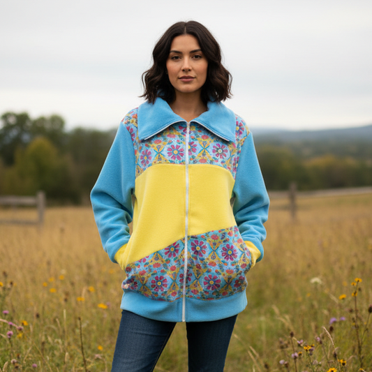 Chandail-Veste en polar UNISEX-LARGE