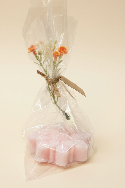 Savon en forme de fleur