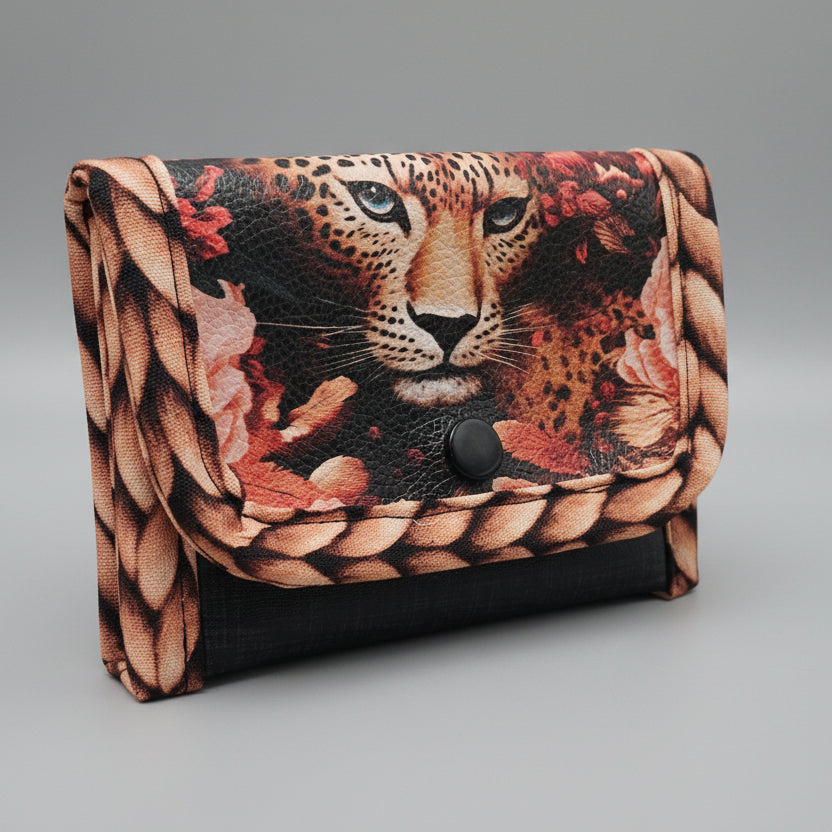 Petit porte-monnaie en simili cuir