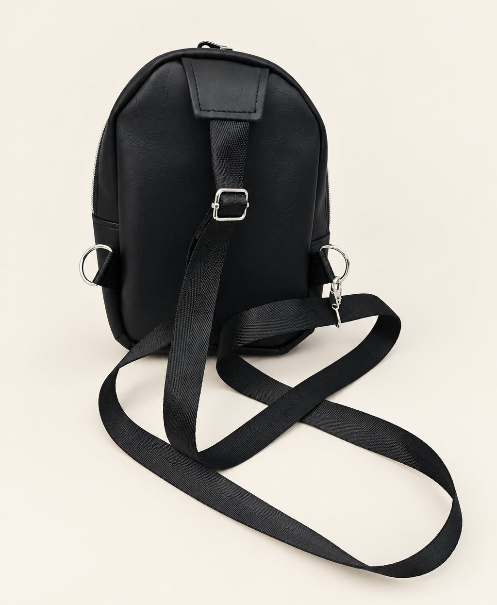 Sac à dos sacoche en simili cuir (Petit)