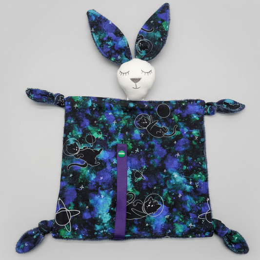 Mini Doudou avec Attache-Suce