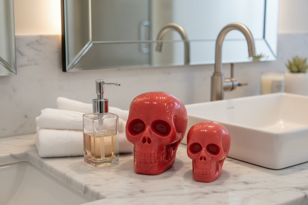 Savon en forme de skull