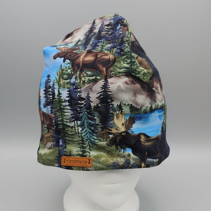 Tuque en tissu doublé micro-polar