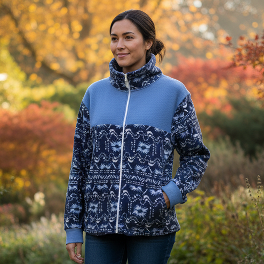 Chandail-Veste en polar UNISEX-MÉDIUM