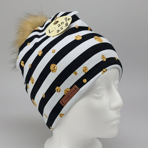Tuque en tissu doublé micro-polar