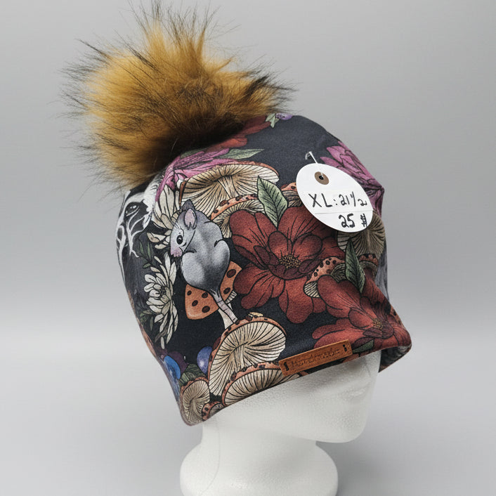 Tuque en tissu doublé micro-polar