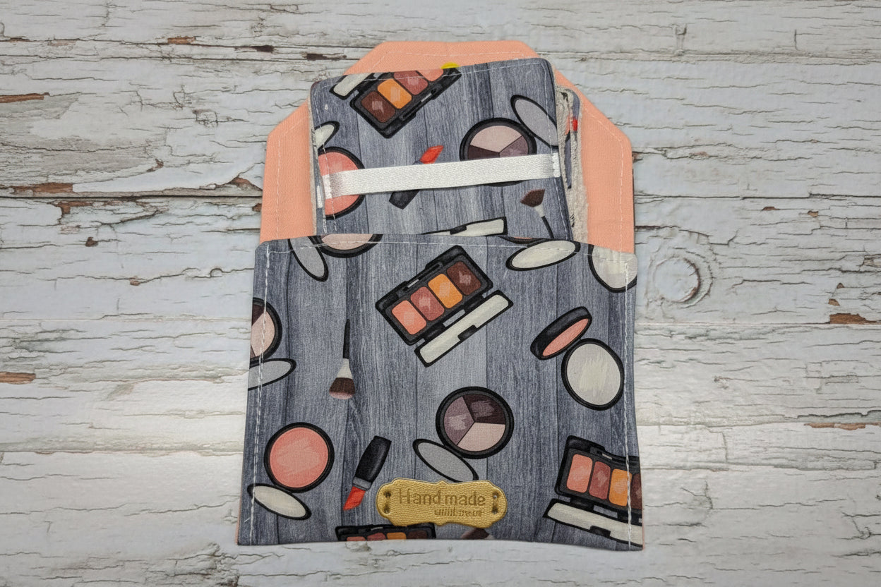 Ensemble-Pochette avec lingettes démaquillantes réutilisables