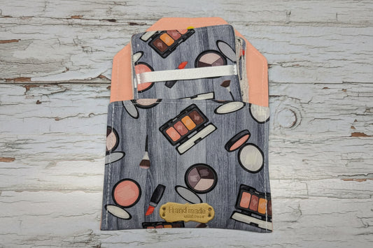 Ensemble-Pochette avec lingettes démaquillantes réutilisables