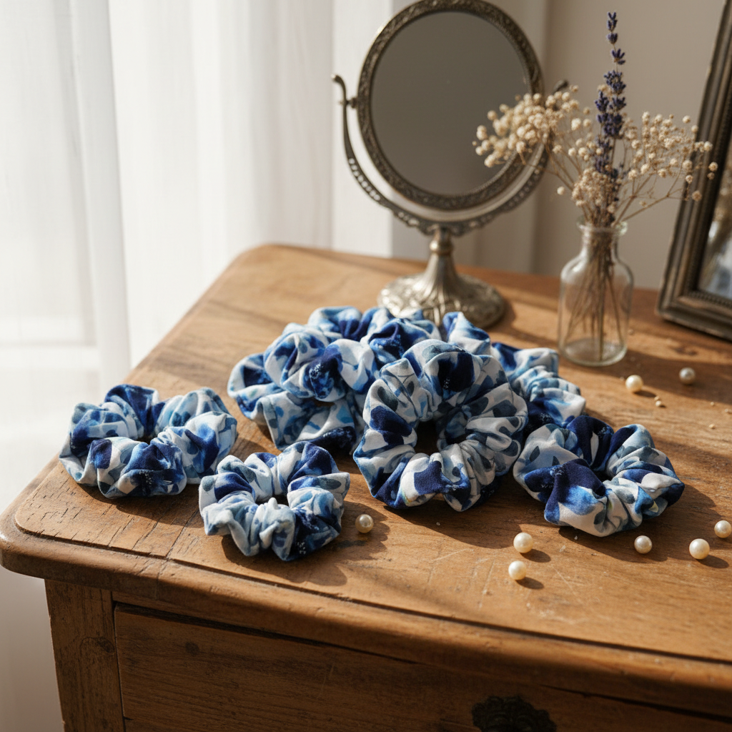 Chouchou à cheveux en tissu