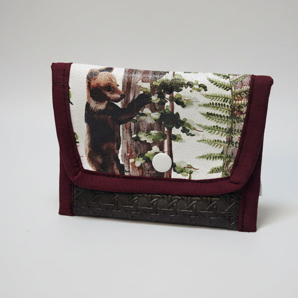 Petit porte-monnaie en simili cuir