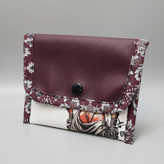 Petit porte-monnaie en simili cuir