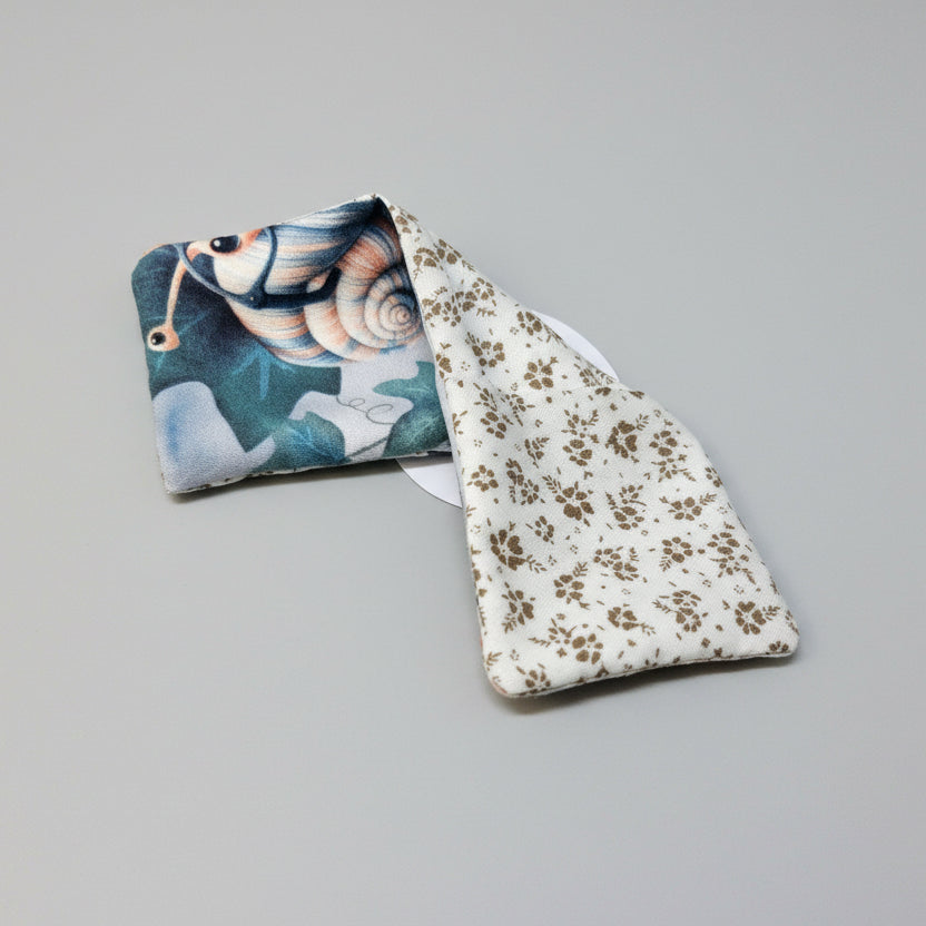 Essuie-lunettes artisanal double face - Coton et microfibre